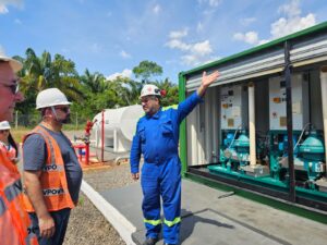Imagem da notícia - Transição Energética: Semig visita usina híbrida em Autazes