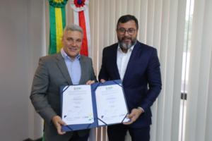 Imagem da notícia - Wilson Lima e Eneva assinam termo de cooperação para instalação de unidade do Cetam em Silves
