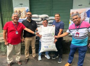 Imagem da notícia - Semig entrega calcário dolomítico ao IFAM e fortalece formação prática em agroecologia