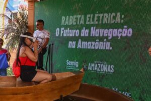 Festival de Parintins 2026: Experiência de realidade virtual é destaque no estande da Sem…
